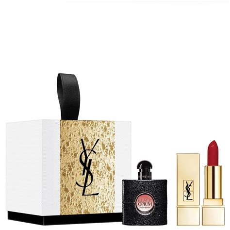 Yves Saint Laurent Set Oppio Nero e Bauble Lip